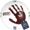 BEST SPORTING Volleyball Florida aus Kunstleder I Handabdruck Design I hochwertiger weicher Volleyball I formbeständiger Soft Touch Volleyball I Volleyball Outdoor mit offizieller Größe 5