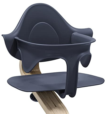 Baby Set Stokke Nomi, Bleu Marine - Apporte confort, soutien latéral et dorsal pour le bébé qui se tient assis - Compatible avec toutes les chaises Nomi