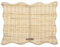 Riviera Maison Platzdeckchen Schilfrohr und organische Formen Tischdekoration Esszimmer, Küche Handgeflochtene ländliche - Rustic Rattan Benoa Placemat - (LxBxH) 45x35x1