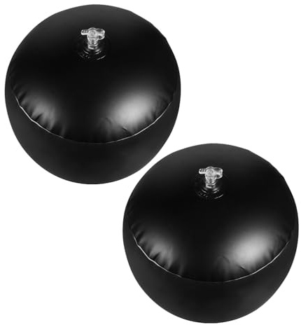 Veemoon 2 Percheros Inflables para Gorras de Béisbol de Pvc Negro Diseño Ajustable para Viaje y Almacenamiento, Soporte Moldeador para Sombreros y Gorras