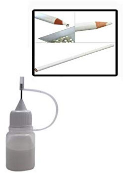 Gem-Tac Klebstoff zum Auftragen von Swarovski-Kristall-Strasssteinen, für Kunsthandwerk, Mode-Accessoires, Schmuckherstellung, DIY, 5 ml, mit 1 Wachs-Picker gratis