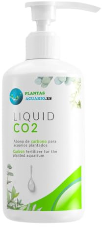 PlantasAcuario CO2 Abono Líquido para acuarios plantados 1000ml, Transparente