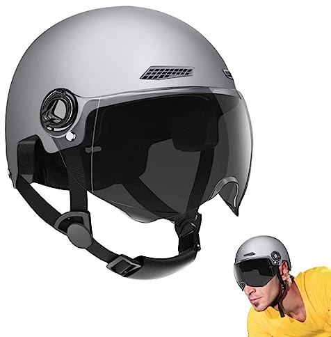Campsie Casco Bici Uomo - Casco Monopattino Elettrico | Equipaggiamento Protettivo per Pattinaggio | Caschi da Bicicletta per Uomo Donna | Semicaschi Altamente Protettivi | Protezioni per Pattinaggio