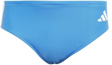 adidas Herren 3 Stripes Swim Trunks, Bright Royal/White, L