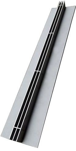 Grabenabdeckung Abdeckrost Lineare Entwässerungsgitter aus rostfreiem Stahl, Länge 100 cm, offenes Entwässerungsgitter, Entwässerungsgrabengitter für Fußgängerwege für Keller/Rasen/Park/Fabrik/Bauernh