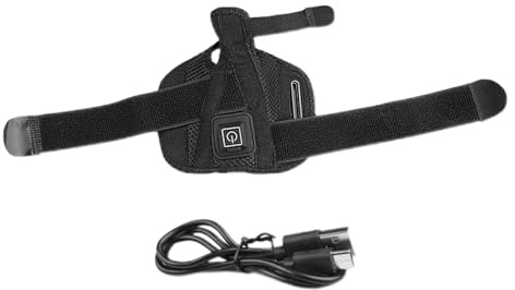dmqdu Uppvärmd handledsskena, uppvärmt handledsskydd, uppvärmd handwrap | med 3 värmeinställningar | Stödarmband, elektrisk handledsvärmare, wrap