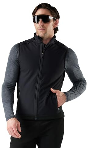 Smartwool Men's Standard Active Fleece Wind Insulated Vest, Black