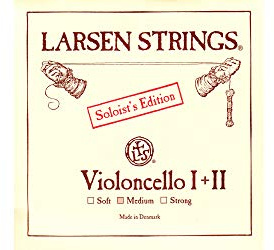 Larsen 4/4 Cello Soloist A and D Combo Pack Medium Gauges