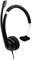 V7 Deluxe Mono Headset W/Mic ACCS, Negro