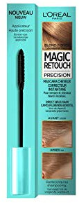 L'Oréal Paris Mascara Precision Concealer für weißes Haar, Magic Retouch, Dunkelblond, 8 ml, 2 Stück