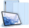 Fintie Hülle für Samsung Galaxy Tab S8 11 Zoll 2022 / Tab S7 11 Zoll 2020 - Silm Schutzhülle mit Transparenter Rückseite Abdeckung Cover Auto Schlaf/Wach Funktion, Himmelblau