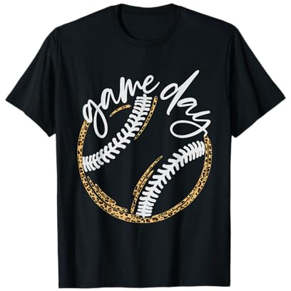Game Day Baseball Baseball Life Softball Life for Mom T-Shirt