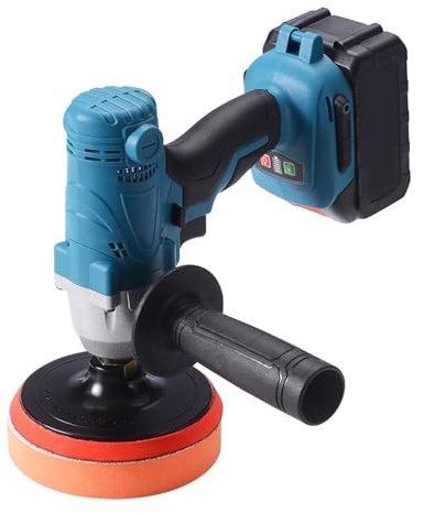 CKKNILV Polisher Wireless Car Polisher Cordless Electric Polishing Machine Multifunction Angle Grinder Car Headlight Body Paint Waxer Waxing Tool for Car Boat Polishing Waxing