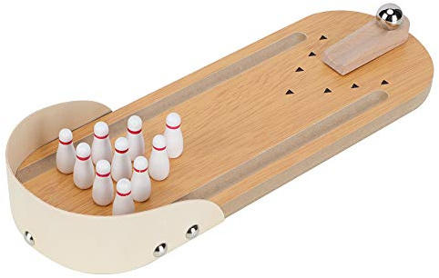 Taidda Bordsbowlingleksaksset för Stresslindring och Underhållning, Mini Desktop Bowlingspel för Barn och Vuxna