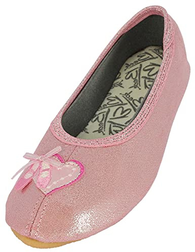 Beck Fille Ballett Chaussures de Gymnastique, Rose, 33 EU