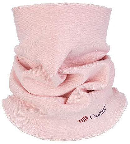 Little Angel Loop Schal Kinder, Schlauchschal, Loopschal, Rundschal aus Baumwolle, Halswärmer Funktionstuch Halstuch Nackenwärmer Outlast Baumwolle Jersey (Rosa)