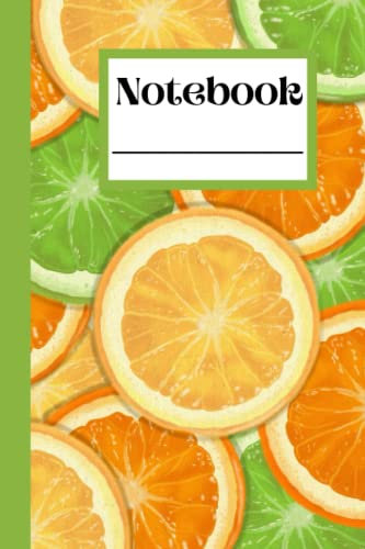 Notebook: Sweet Citrus Summer