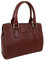 Gigi Damen Leder Grab Bag Giovanna Collection, burgunderrot, Small to Medium