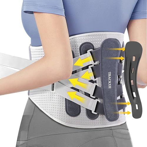 Fascia Lombare Con Supporto Ergonomico E Cuscinetto 3D Per Uomini E Donne - Allevia Il Dolore Lombare, Sciatica, E Migliora La Postura, Ideale Per Lavoro, Sport E Sollevamento Carichi-XXL