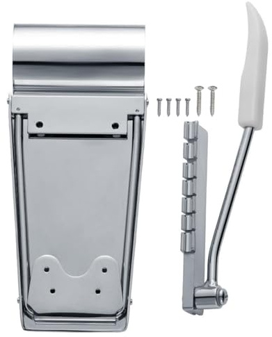 Qury Long Version Elgitarr Vibrola Tremolo Bridge Tailpiece Vibrato Tailpiece för LP/SG/ES gitarr krom