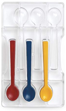 Decora 0050109 Teaspoon Chocolate Mold 200 X 120 X 22 Mm