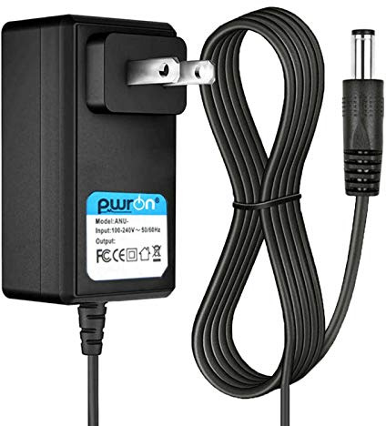 PwrON 7.5V AC to DC Adapter for Vision Fitness R2200 RB18 R2200 RB42B R2200 RB58 R2200HRT MRB43 R2200HRT RB42 R2100 RB105 R2100 RB54D Recumbent Bike Power Supply Cord
