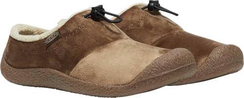 KEEN Women Howser III Slide, Dark Earth/Safari, 7.5