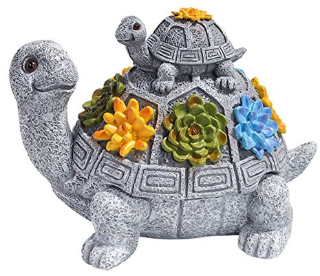 Schreibtisch Aschenbecher Mit Deckel Süßes Schildkröte Aschenbecher,Outdoor Aschenbecher,Lustige Aschenbecher,Dekoration Windschutzharz Für Heimbüro Garten Terrasse Dekor Innen Im Freien