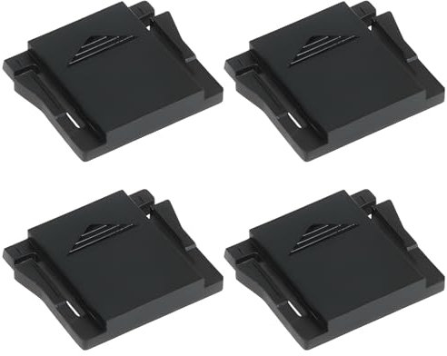 4 Stück Kamera-Blitzschuh-Abdeckung – Kompatibel mit Canon EOS R5, R6, R, RP, R5C, 5D Mark IV/III, 6D Mark II, 7D Mark II, M50, Rebel T8i/T7i und mehr – Schutz vor Staub und Feuchtigkeit