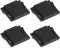 4 Stück Kamera-Blitzschuh-Abdeckung – Kompatibel mit Canon EOS R5, R6, R, RP, R5C, 5D Mark IV/III, 6D Mark II, 7D Mark II, M50, Rebel T8i/T7i und mehr – Schutz vor Staub und Feuchtigkeit