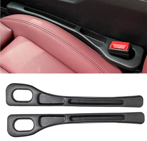 2 Pcs Organisateur Latéral de Siège, Sac de Rangement, Support de Téléphone, Accessoire Voiture Interieur pour Tous les Sièges d'auto de Passager Avant pour Voitures, Camions
