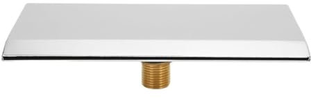 GMBYLBY Boquilla de salida de cascada montada en la pared para piscina, de acero inoxidable, para bañera