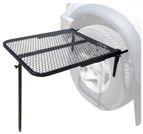 GTFRFD Tavolo da Picnic Portatile Pneumatici per Toyota Runner Sequoia 4Runner RAV4 Hilux Land Cruiser Auto Tavolo da Campeggio Pieghevole Tavolo da Pranzo Regolabile in Altezza