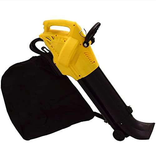 Syntrox Germany 2800 Watt Comfort 3 in 1 Laubsauger Laubbläser Häcksler mit Fangsack Chef_Cleaner_LB-2800W