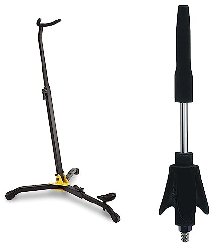 Hercules DS561B Bassoon/Bass Clarinet Stand & Hercules DS602B Velvet Peg for Flutes and Clarinets