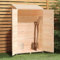 Keketa Gartenhaus Geräteschuppen aus Holz Gartenschrank Werkzeugschrank Geräteschrank Geräteschuppen für Garten Terrasse Balkon 102x52x174,5 cm Massivholz Tanne