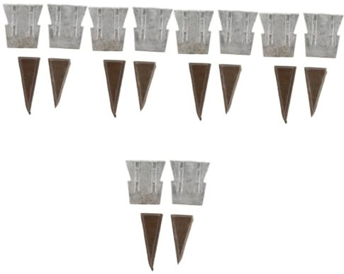 Gadpiparty 20piezas Cuñas Para Cuñas Cónicas Para Refuerzo De Mangos De Accesorios De Instalación Taper Para Herramientas De Carpintería