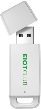 EIOTCLUB eSIM-Kartenleser, USB-Tool für beschreibbare physische eSIM-Karten (EIOTCLUB, eSIM.me, 5ber, 9esim), Unterstützt Profilimport per QR-Code oder Aktivierungscode, Kompatibel mit Windows/macOS