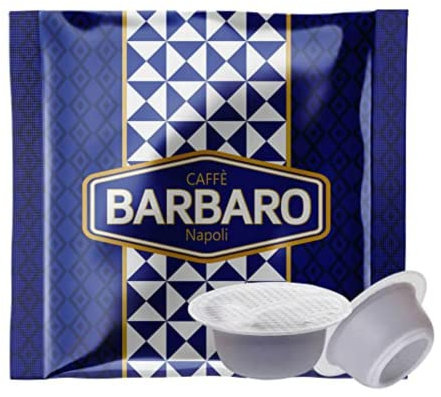 CAFFÈ BARBARO Napoli 100 Capsule Compatibili Con Macchine A Marchio Bialetti®* Miscela Blu