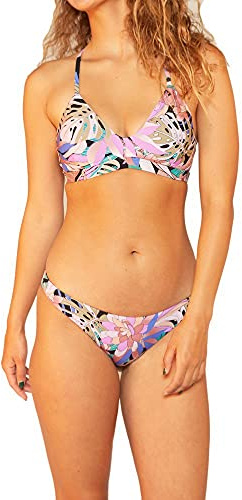 Hurley Dam W Palm Paradise Adj Bikini Top Bikini Svart multi XS
