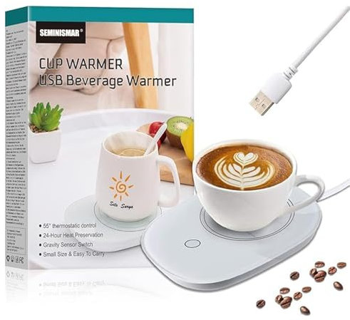 Scalda Tazza USB,Scalda Tazza,Scalda Bevande,Scaldatazze da Caffè, Sottobicchiere Elettrico,Scalda Tazza,Sottobicchieri Riscaldante Scalda Bevande,Scaldatazze da caffè,Scrivania Beverage Warmer