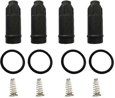 4 pezzi cappuccio candela connettore bobina di accensione stivale in gomma compatibile con Almera Avenir Sunny Vivaro Clio Duster