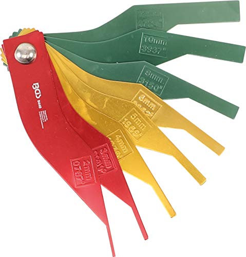 BGS 9440 | Jeu de calibres d’usure de plaquettes de frein | aluminium| 8 pièces