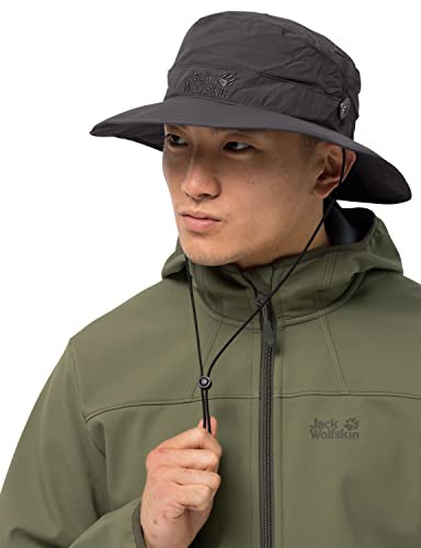 Jack Wolfskin Unisex, Hut, Dark Steel, L