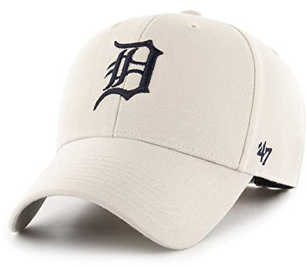'47 MLB Baseballcap Detroit Tigers Bone Most Valueable Player Cap Kappe Basecap