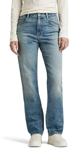 G-Star RAW Damen Viktoria High Straight Jeans, Blau (Antique Faded Laguna D23959-D538-G325), 30W / 30L