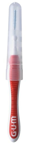 GUM TRAV-LER Interdentalbürsten 50 Stück-Set (Rot - 0,8mm)