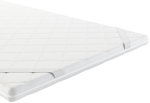 MSS e.K. Relax Komfortschaumtopper 190 x 130 x 6 cm orthopädischer Matratzentopper mit atmungsaktivem Bezug für Schlafkomfort Allergiker geeignet Oeko-TEX Zertifiziert Made in Germany