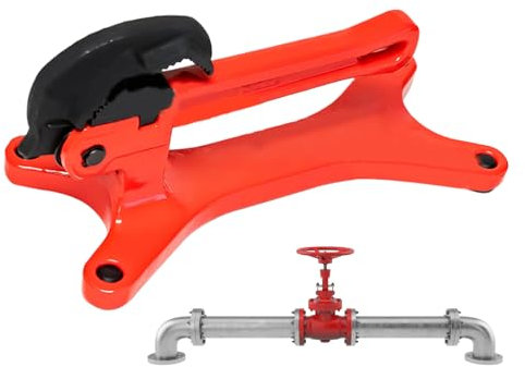 Tornillo de banco portátil – Abrazaderas de tubo manuales fijas de mano autoapretables | Autobloqueo que garantiza un agarre seguro, clip de sillín para instalación, reparación y mantenimiento de