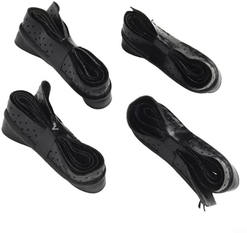 4 cintas de agarre para raquetas, pickleball, bádminton y tenis, material de poliuretano que mejora la comodidad y reduce la vibración (negro)